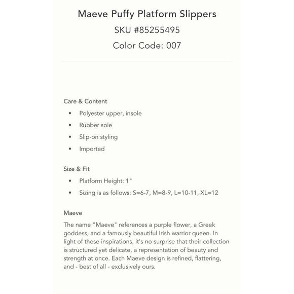 Anthropologie‎ Puff Slides Slip On Mules size 10-11 - Picture 5 of 9